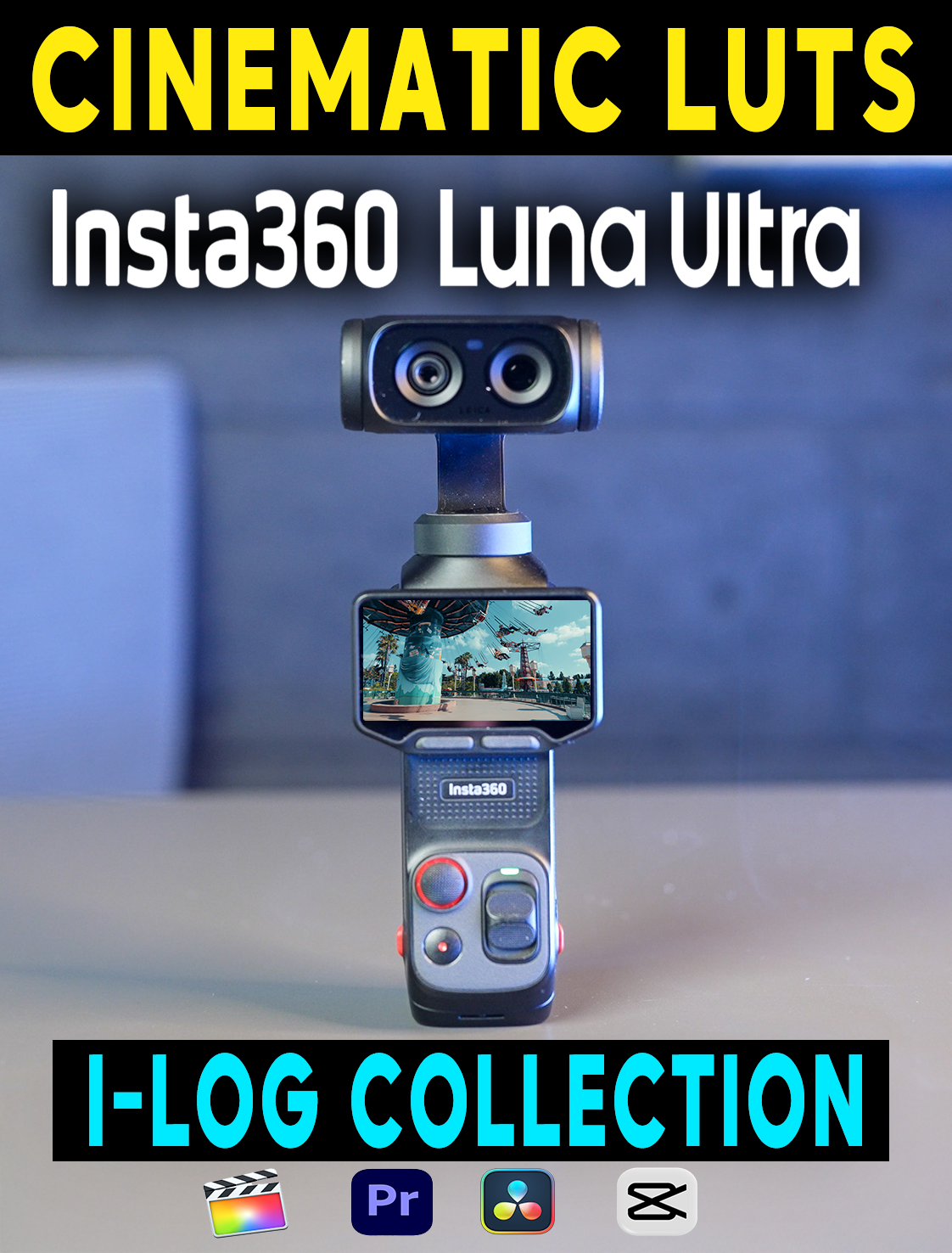 Insta360 Luna Ultra Cinematic Luts