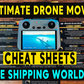 DJI CHEAT SHEETS - ULTIMATE DRONE MOVES