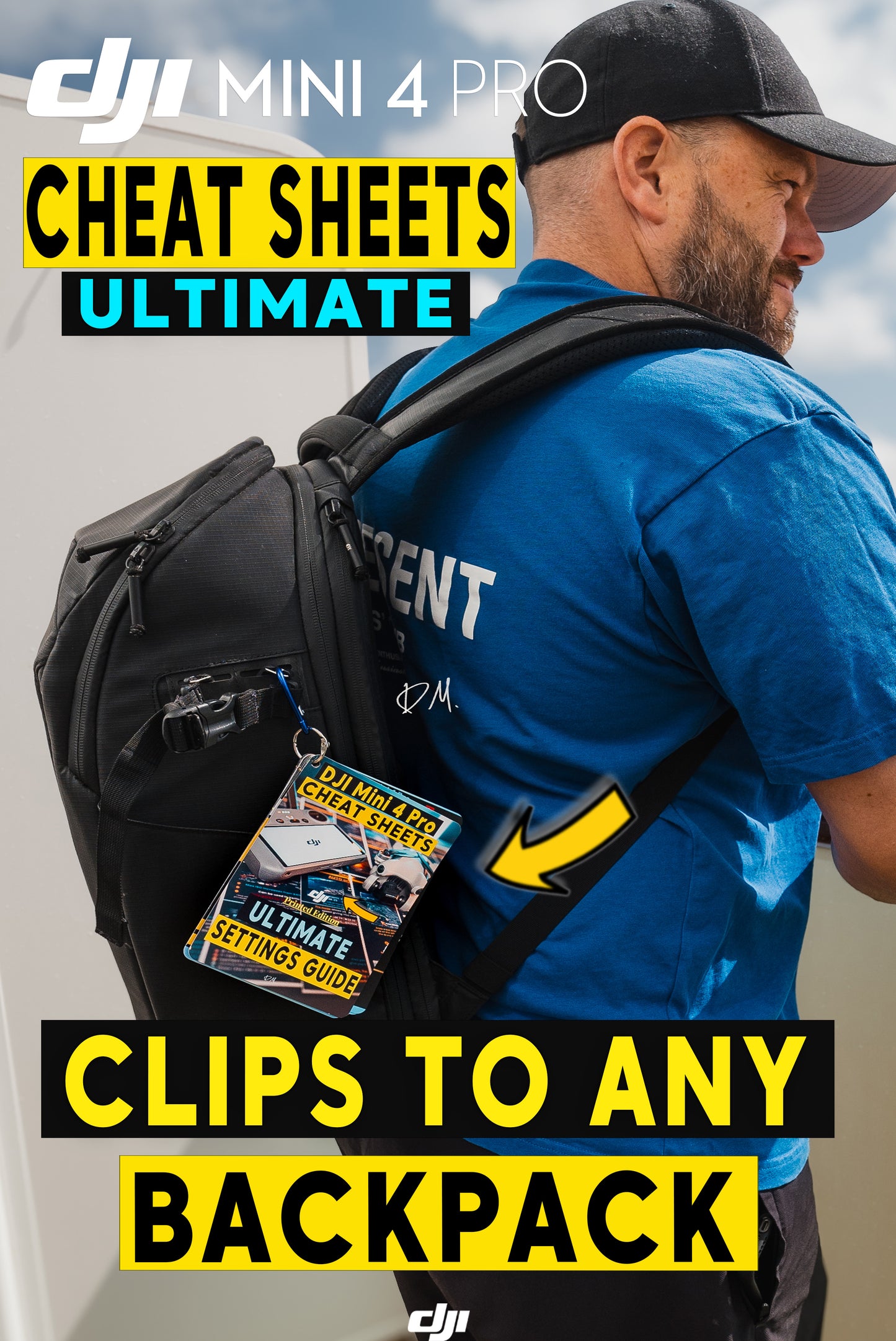 DJI Mini 4 Pro Ultimate Cheat Sheets + Ultimate Drone Moves CREATOR COMBO!