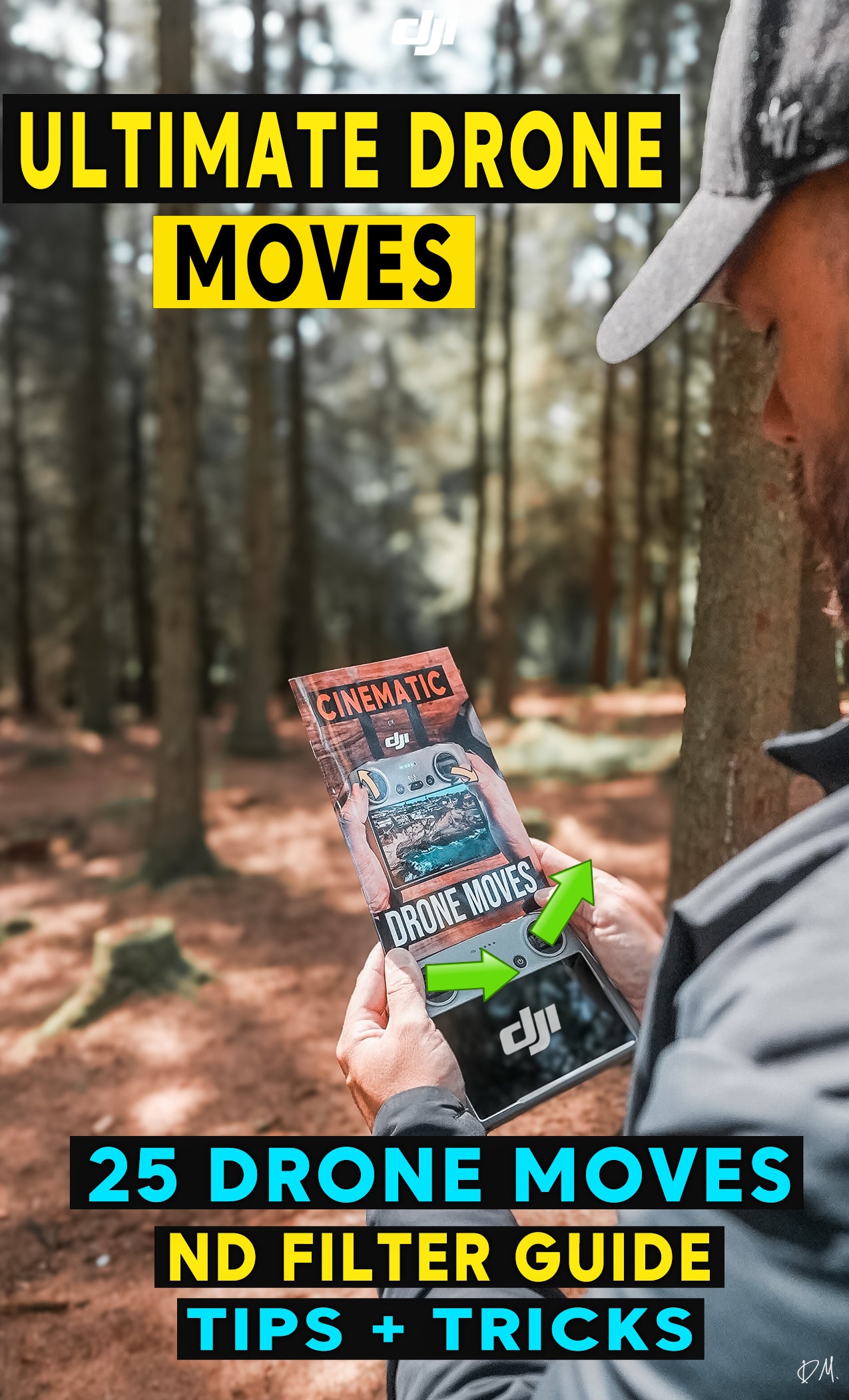DJI ULTIMATE DRONE MOVES BOOK V2 CHEAT SHEETS