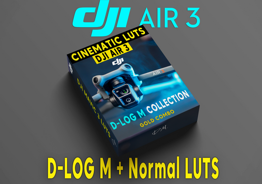 DJI AIR 3 Cinematic LUTS