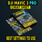 DJI Mavic 3 PRO CHEAT SHEETS - FLY APP SETTINGS