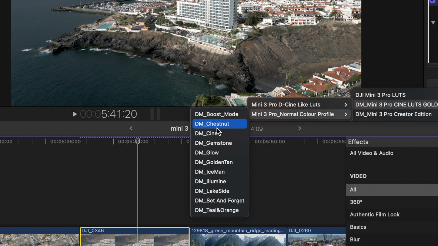 DJI Ultimate Combo v1 - Luts, Cheat Sheets + Presets