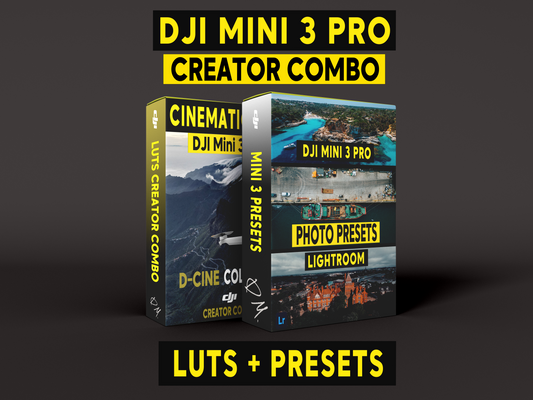 DJI Mini 3 Pro Creator Combo Luts + Presets