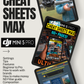 DJI Mini 5 Pro CHEAT SHEETS MAX - E-BOOK