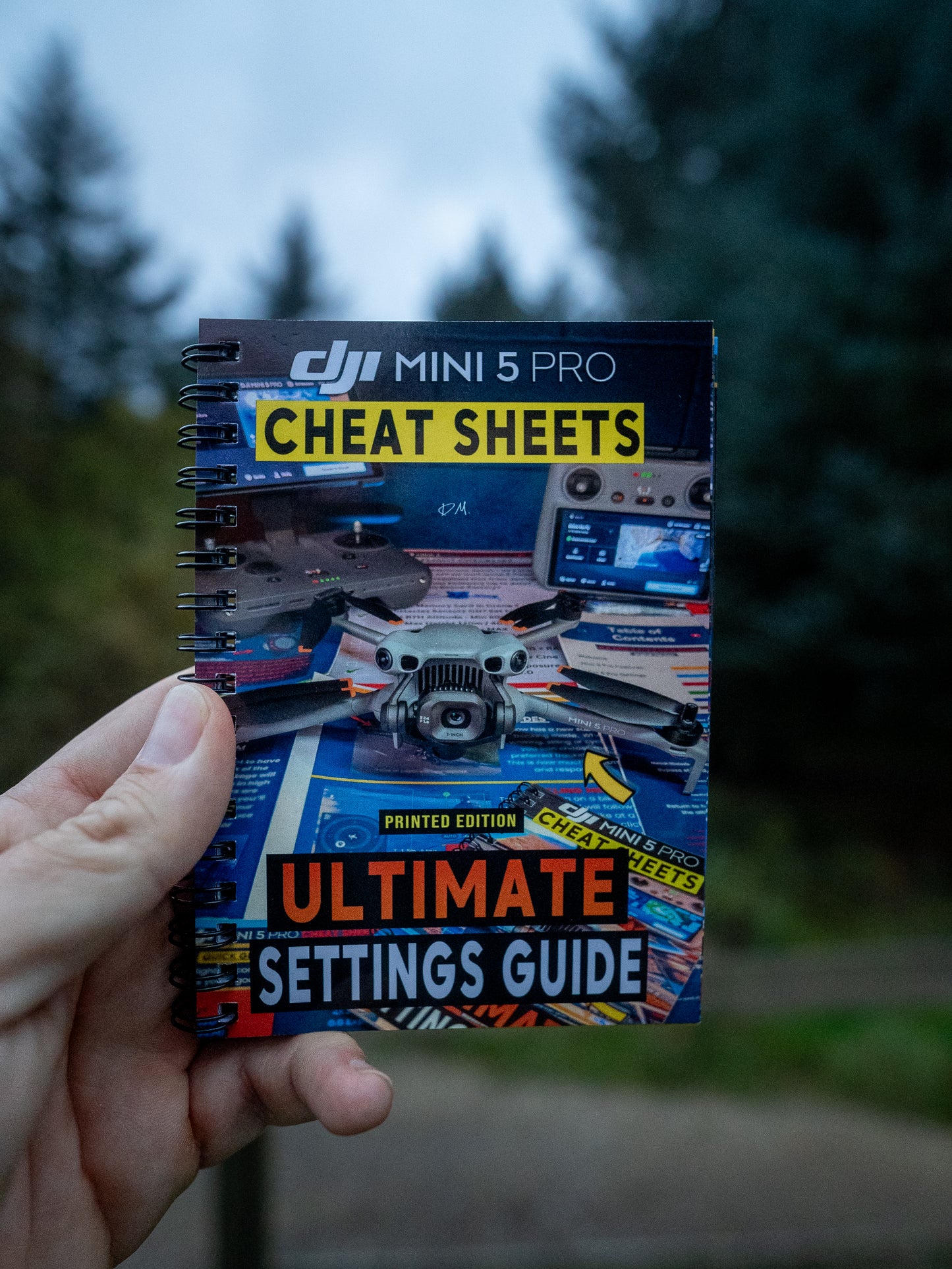DJI MINI 5 PRO - ULTIMATE CHEAT SHEET SETTINGS BOOK