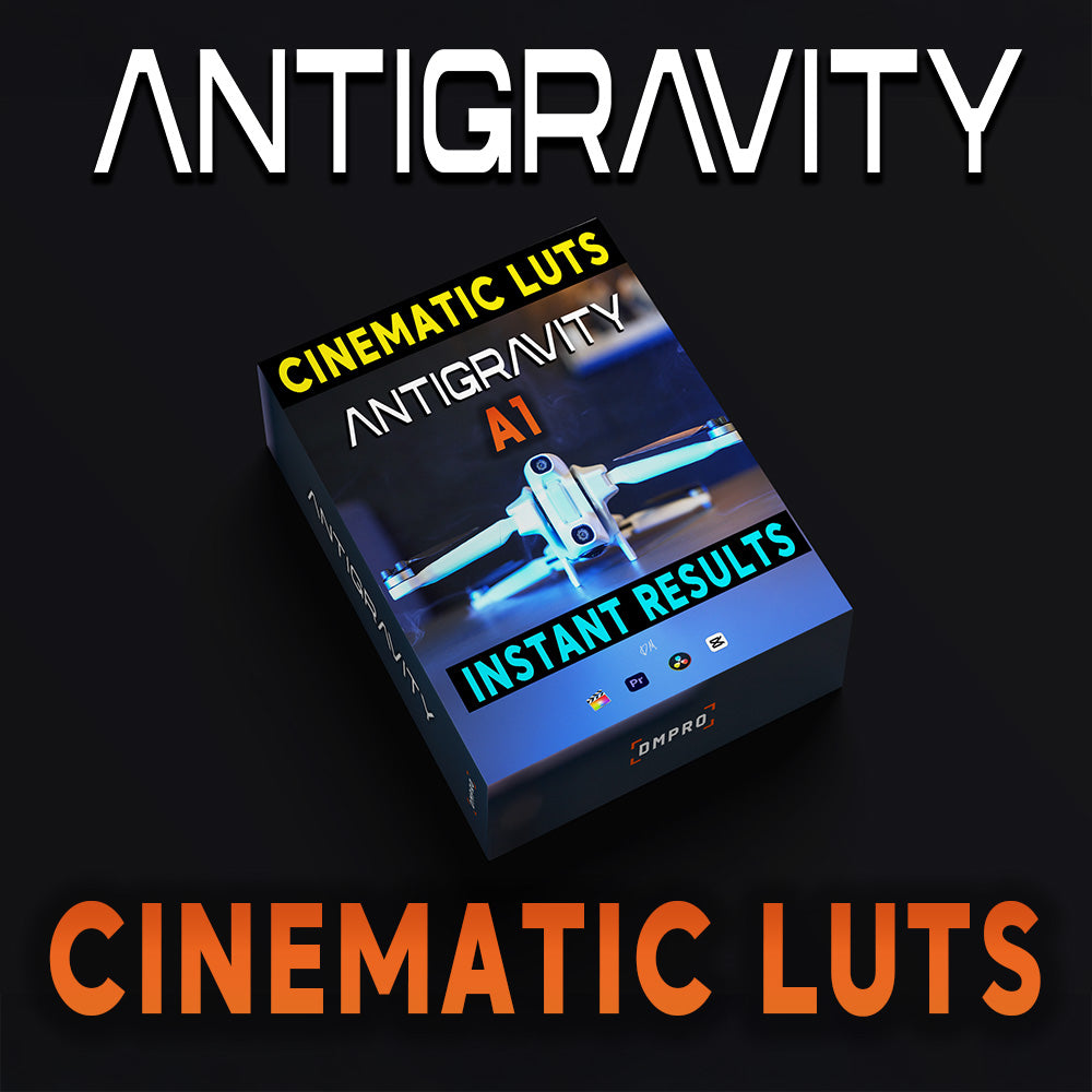 Antigravity A1 Cinematic Video Luts