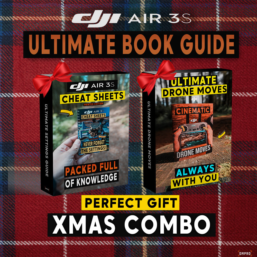 DJI Air 3S XMAS COMBO Ultimate Cheat Sheets + Ultimate Drone Moves