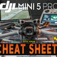 DJI Mini 5 Pro CHEAT SHEETS - FLY APP SETTINGS (Digital)