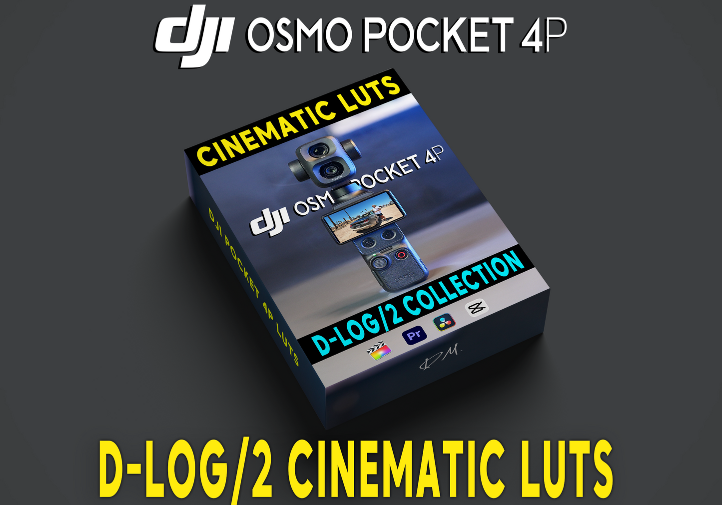 DJI POCKET 4P Cinematic Luts