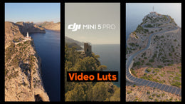 DJI Mini 5 Pro Cinematic Video Luts – DMProVisuals